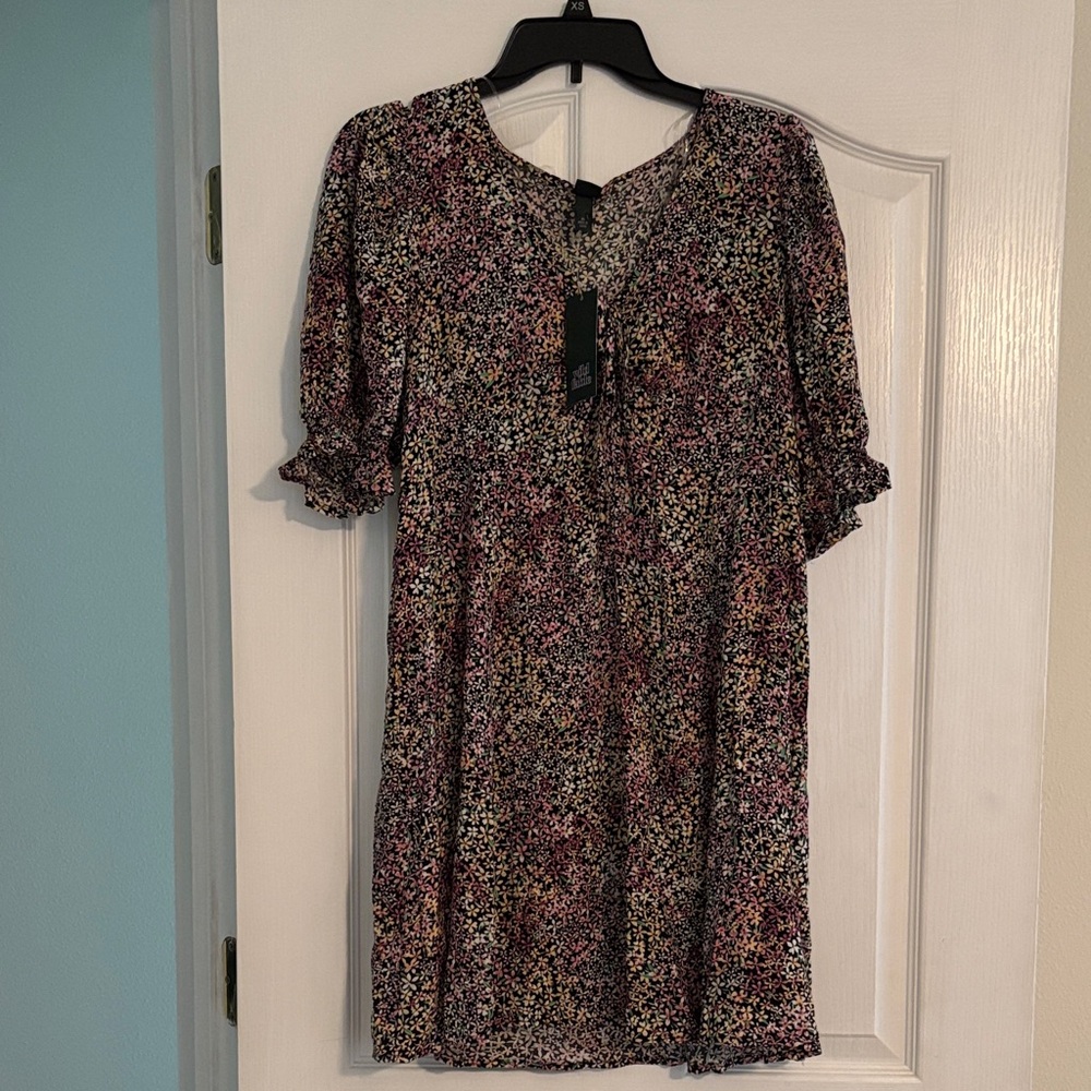 Wild Fable Multicolor Floral Mini Dress